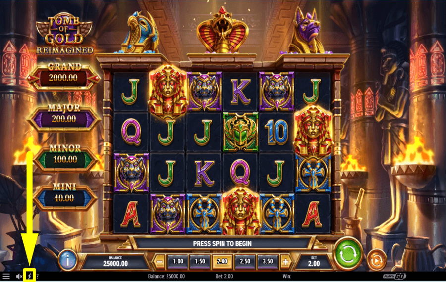 Tomb of Gold Reimagined CHANGE THE PACE.