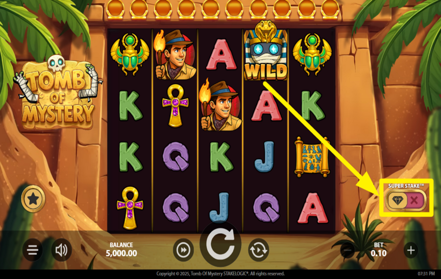 Tomb of Mystery APPROFITTA DELLA SUPER PUNTATA.