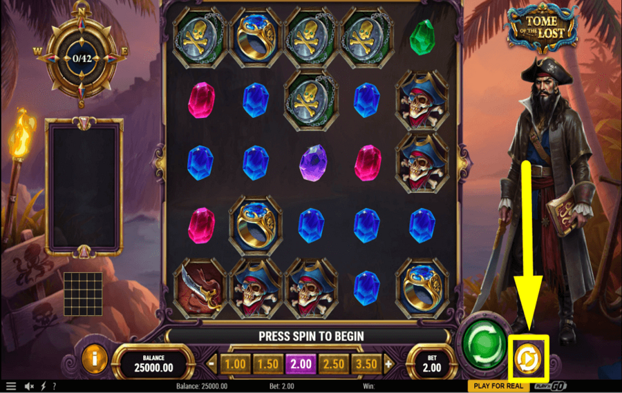 Tome of the Lost CONTINUER AUTOMATIQUEMENT.