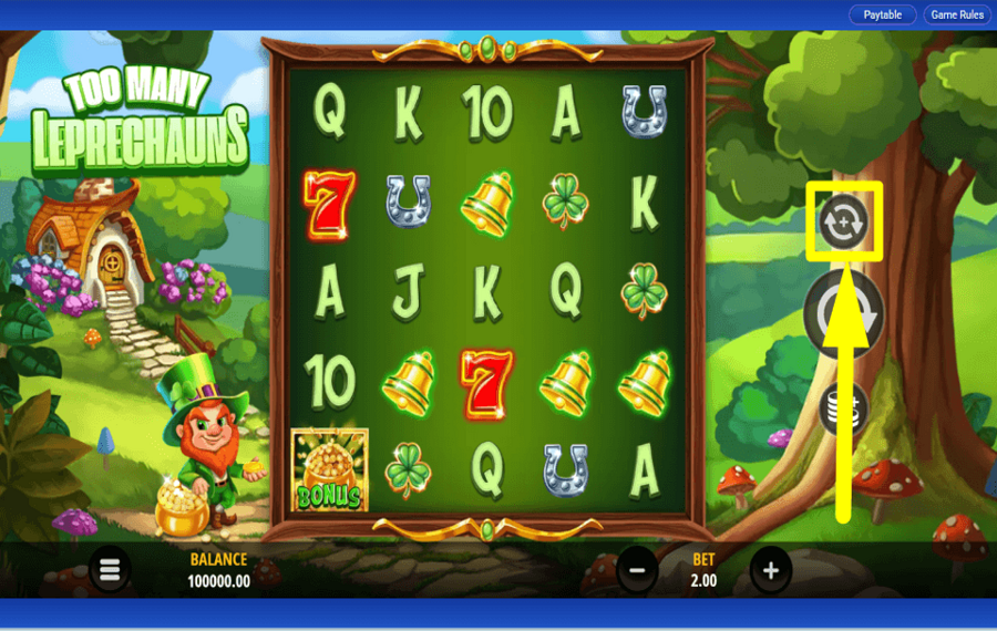 Too Many Leprechauns ВКЛЮЧИТЬ АВТОВОСПРОИЗВЕДЕНИЕ.