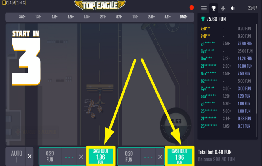 Top Eagle CLAIM YOUR REWARDS.