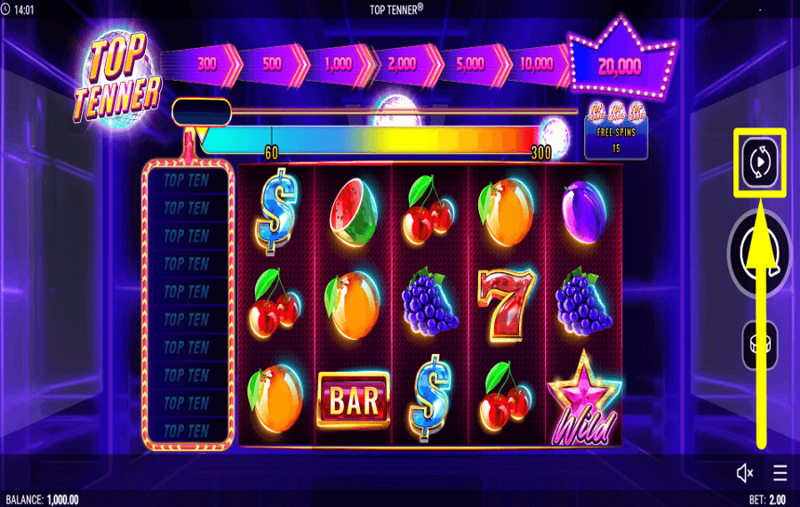 Top Tenner ИСПОЛЬЗУЙТЕ ФУНКЦИЮ АВТОВОСПРОИЗВЕДЕНИЯ.