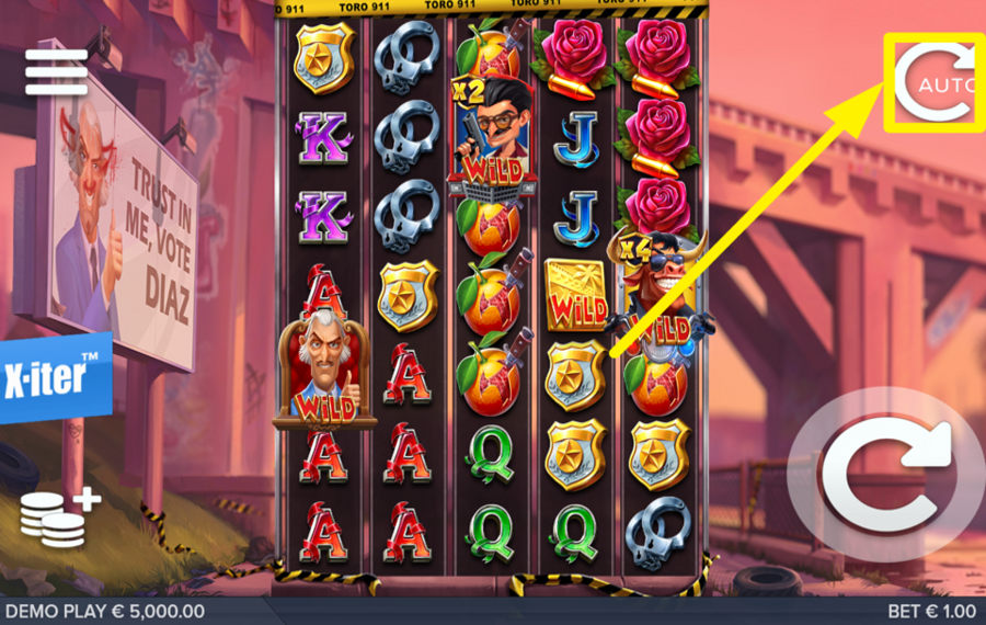 Toro 911 DIE ROLLEN DREHEN AUTOMATISCH.