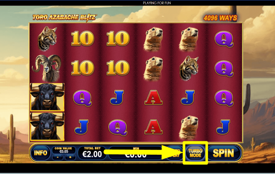 Toro Azabache Blitz УСКОРЬТЕ ИГРУ.