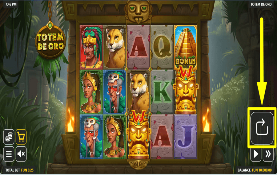 Totem de Oro TIME FOR A GAME.