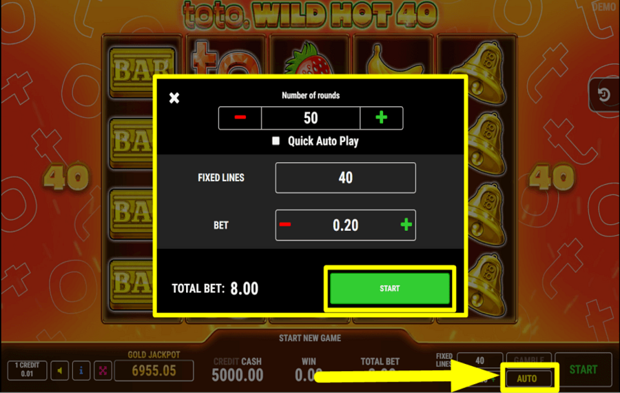 Toto Wild Hot 40 ИСПОЛЬЗУЙТЕ АВТОВОСПРОИЗВЕДЕНИЕ.