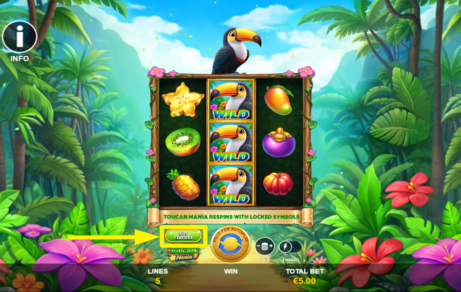 Toucan Mania ДОБАВЬТЕ УДОВОЛЬСТВИЯ!