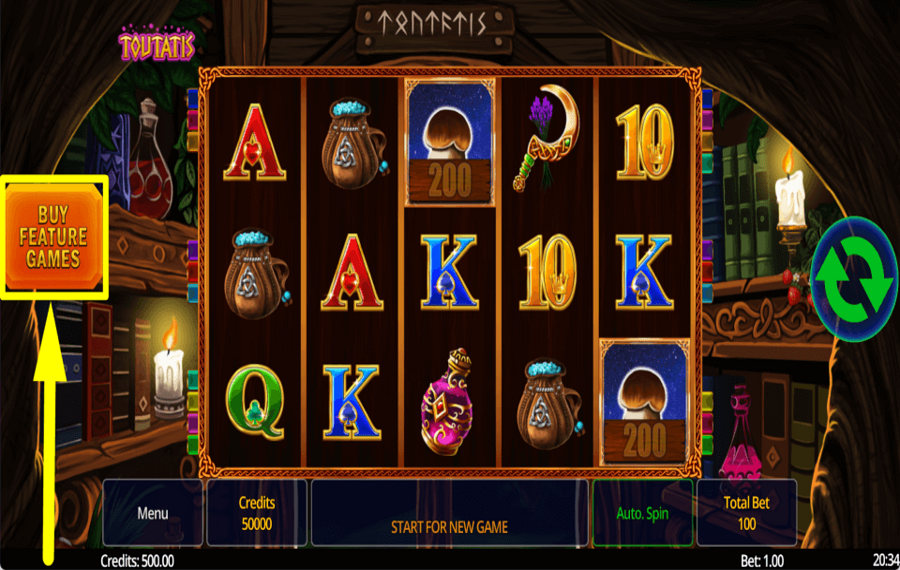 Toutatis ПОЛУЧИТЕ БОНУС.