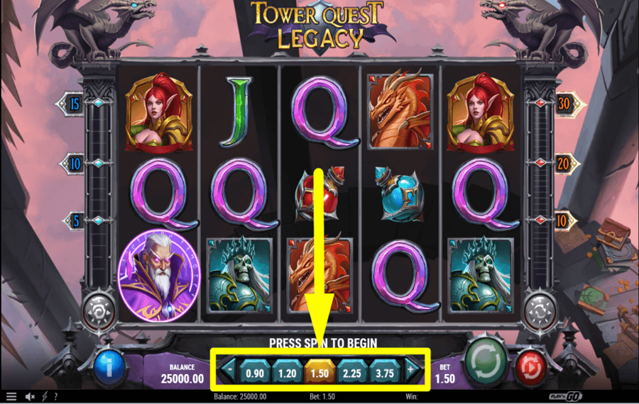 Tower Quest Legacy FAI LA TUA SCOMMESSA TOTALE.