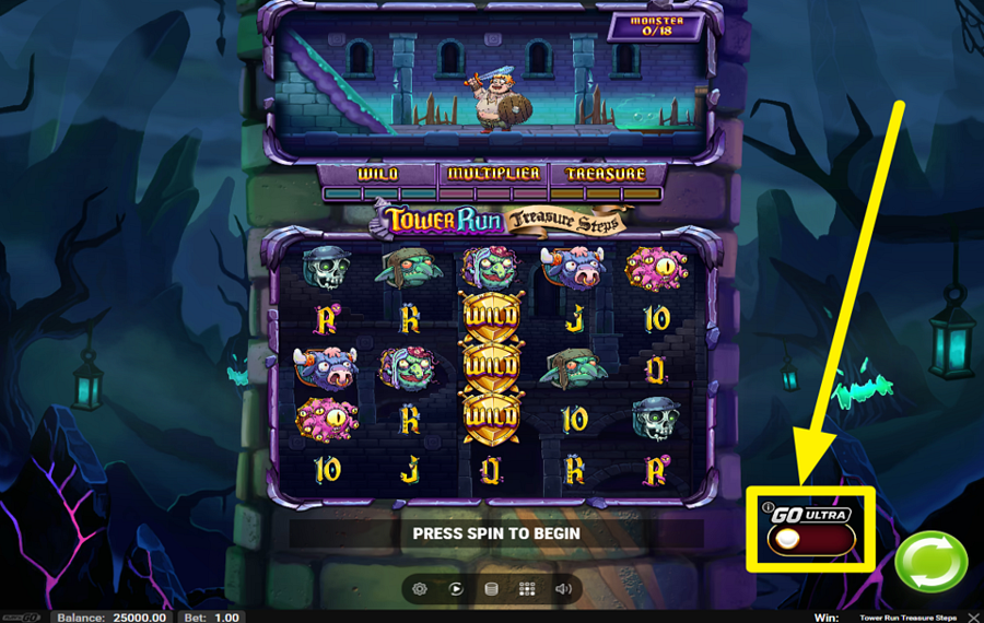 Tower Run Treasure Steps ПЕРЕКЛЮЧИТЕСЬ В УЛЬТРА-РЕЖИМ.