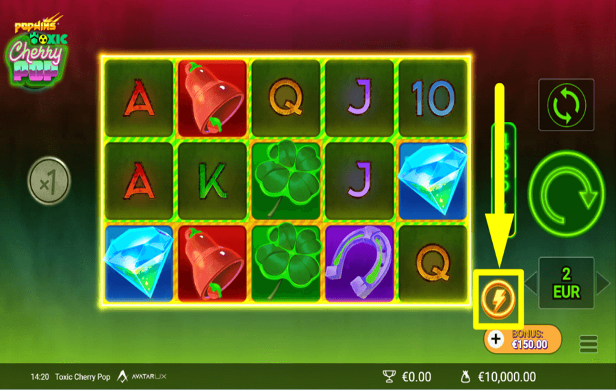 Toxic CherryPop STEP UP YOUR GAME.