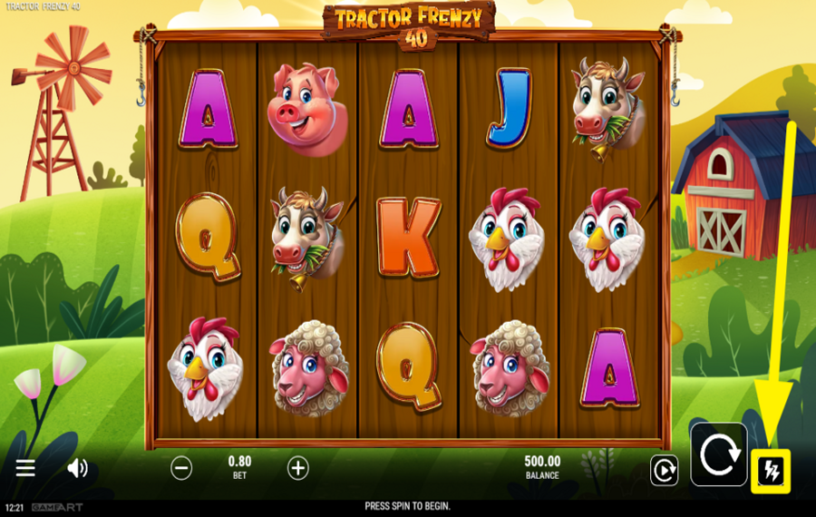 Tractor Frenzy 40 ELEVATE THE TEMPO.