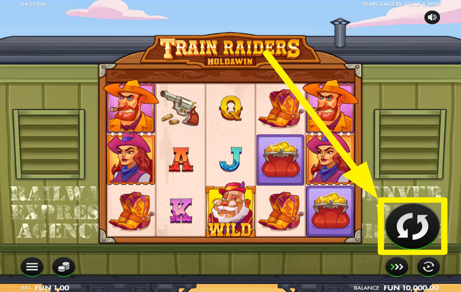 Train Raiders Hold and Win ENTREZ DANS L'ACTION!