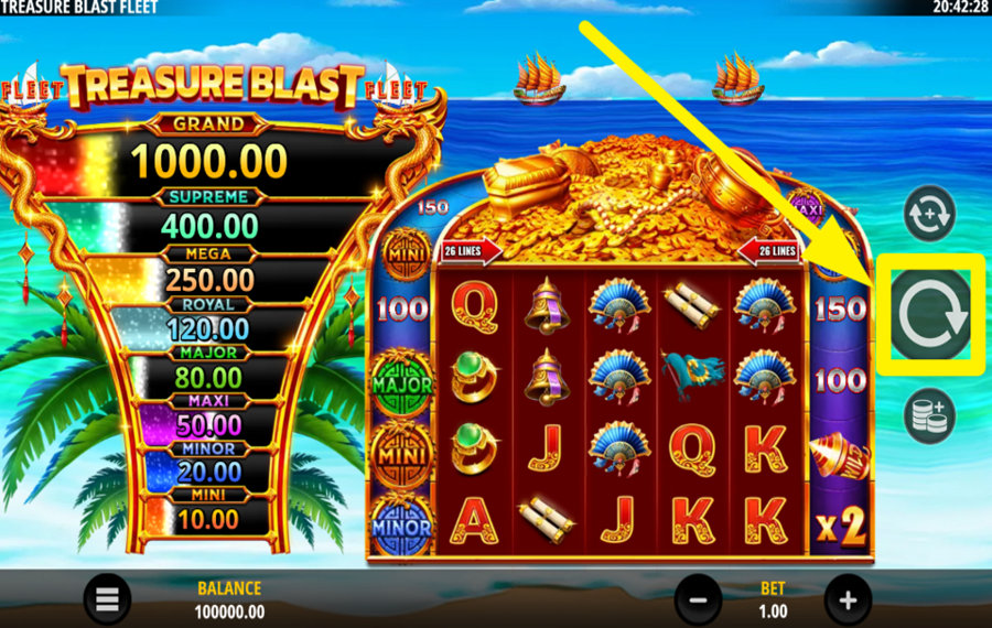 Treasure Blast Fleet TOURNEZ POUR LA VICTOIRE!