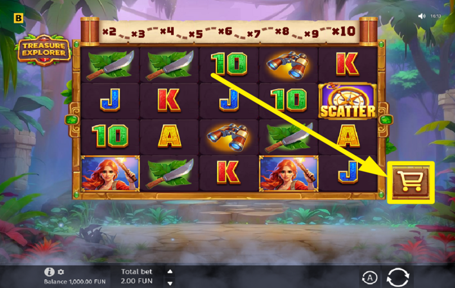 Treasure Explorer VISEZ PLUS HAUT.