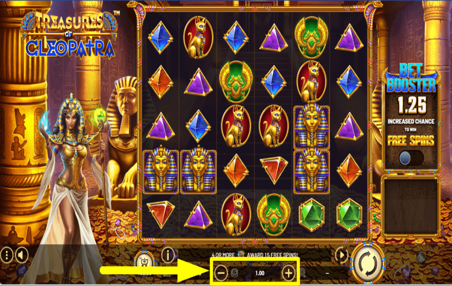 Treasures of Cleopatra FAI LA TUA SCOMMESSA.