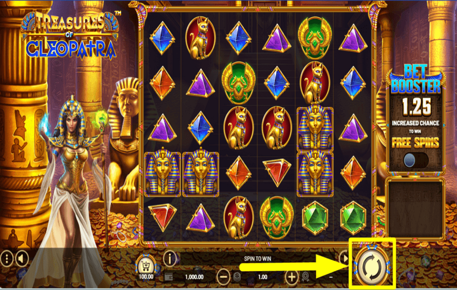 Treasures of Cleopatra GIOCA.