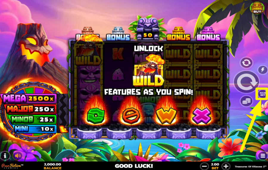 Treasures of Kilauea 2 ВЫБЕРИТЕ ЛУЧШИЙ ВАРИАНТ СТАВКИ.