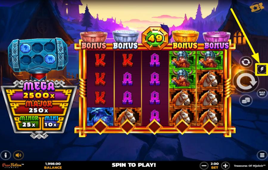 Treasures of Mjolnir УВЕЛИЧЬТЕ СКОРОСТЬ.