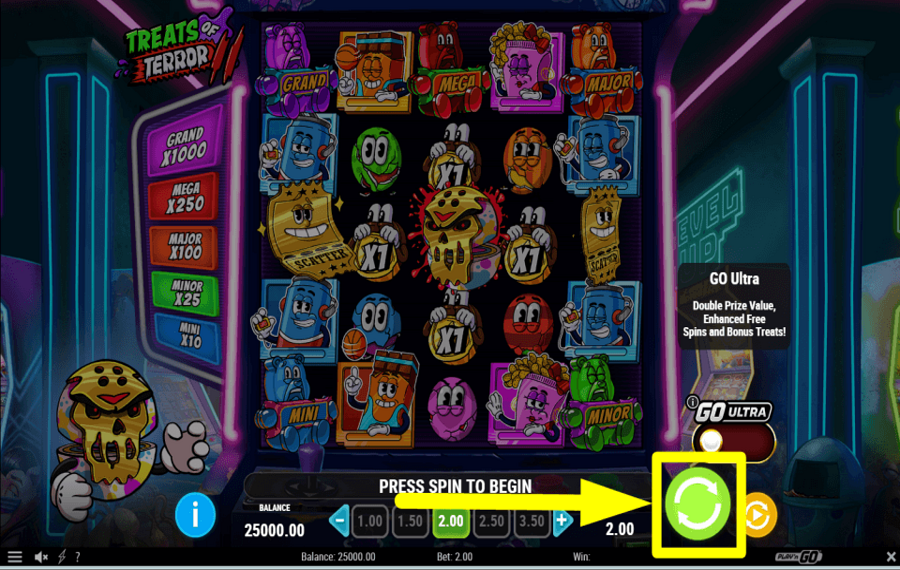 Treats of Terror 2 COMMENCEZ À JOUER.