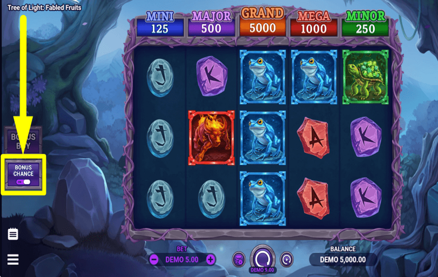 Tree of Light Fabled Fruits SEIZE THE CHANCE.