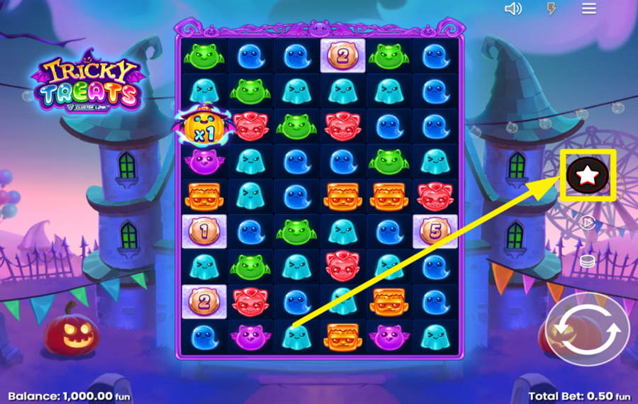 Tricky Treats ПОЛУЧИТЕ БОНУС!