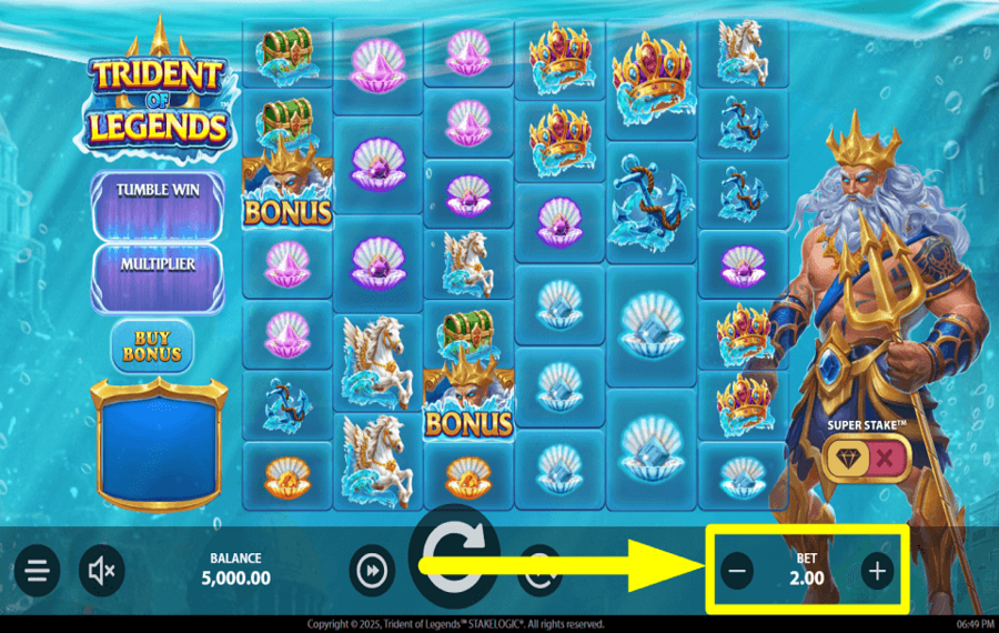 Trident of Legends ДЕЛАЙТЕ СТАВКУ.