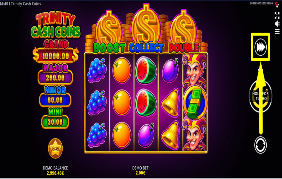 Trinity Cash Coins Running Wins CHANGE YOUR PACE.