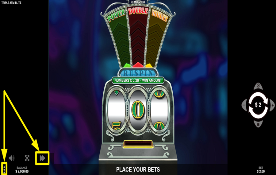 Triple ATM Blitz DÉCHAÎNEZ LA PUISSANCE DU TURBO.