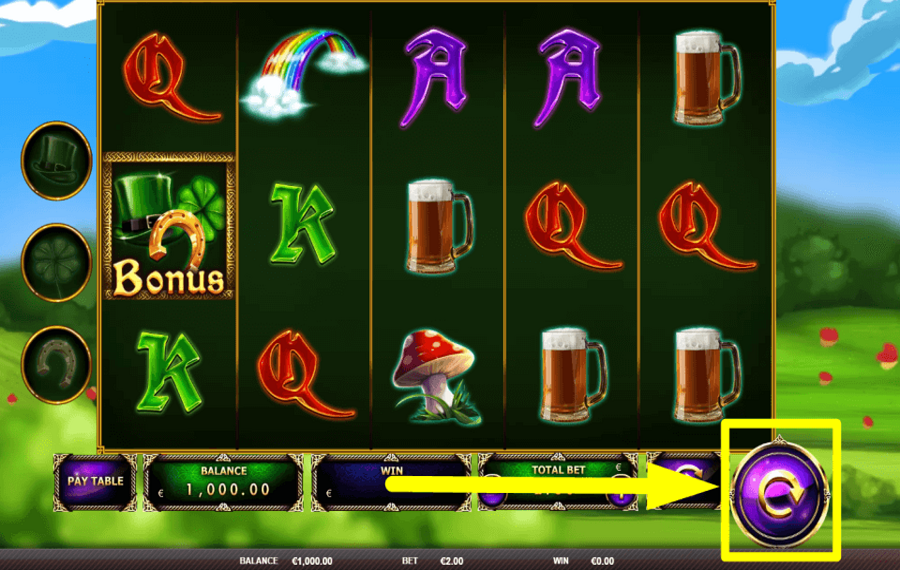 Triple Irish ВРАЩАЙТЕСЬ, ЧТОБЫ ВЫИГРАТЬ.