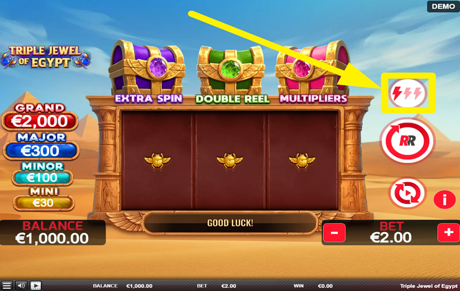 Triple Jewel of Egypt VERBESSERE DAS SPIEL.