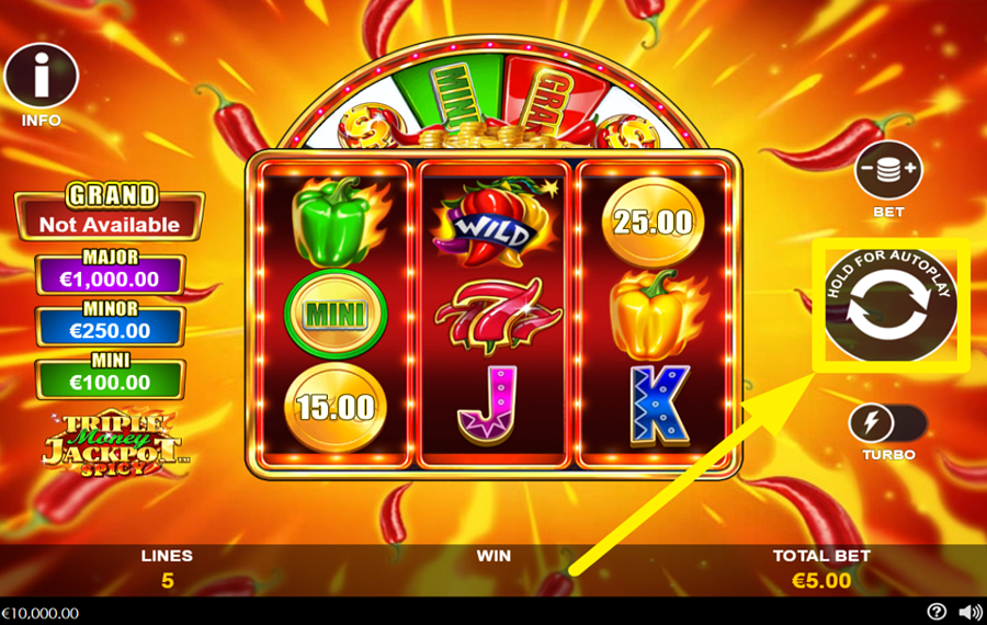 Triple Money Jackpot Spicy DREHEN SIE FÜR DEN SIEG!