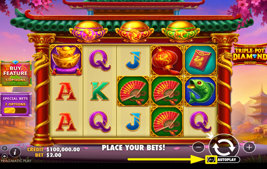 Triple Pot Diamond ACTIVEZ LE MODE TURBO!