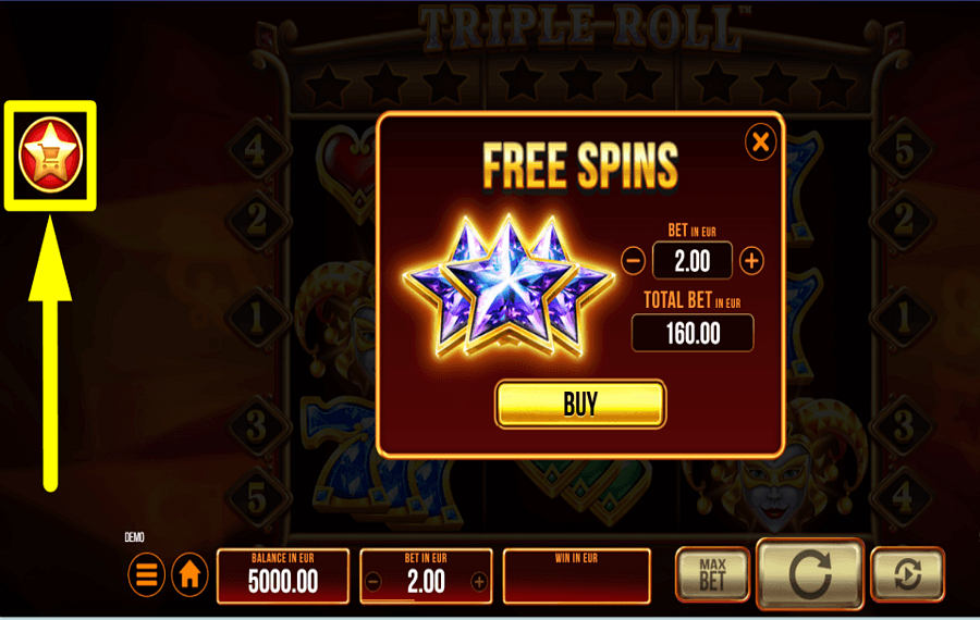 Triple Roll БОНУСЫ ЗА ПОКУПКУ.