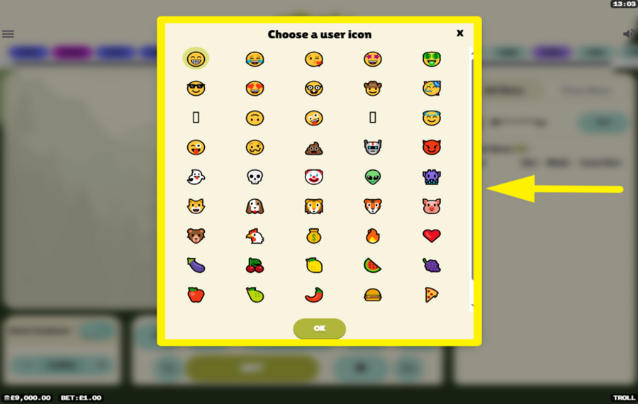 Troll Crash ВЫБЕРИТЕ ИКОНКУ ПОЛЬЗОВАТЕЛЯ.