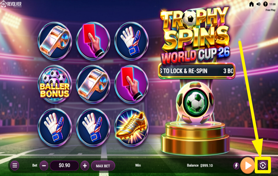 Trophy Spins World Cup 26 ВОСПОЛЬЗУЙТЕСЬ ФУНКЦИЕЙ АВТОВОСПРОИЗВЕДЕНИЯ.