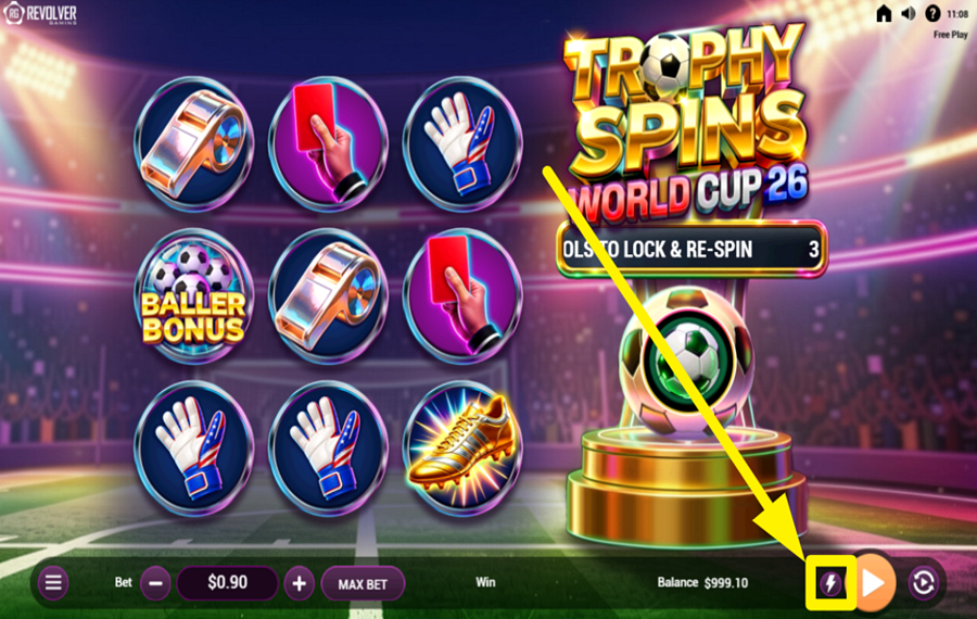 Trophy Spins World Cup 26 УСКОРЬТЕ ВРАЩЕНИЕ.