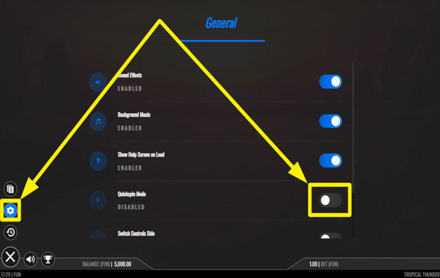 Tropical Thunder MAXIMIZE THE SPEED.