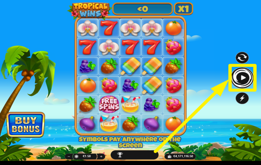 Tropical Wins ENTFACHEN SIE DIE SPANNUNG!
