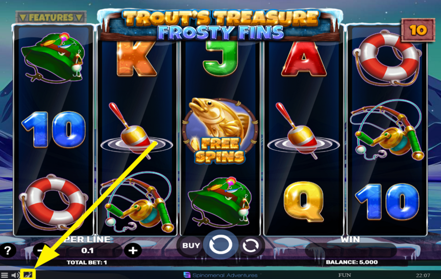 Trouts Treasure Frosty Fins ELEVATE THE TEMPO.