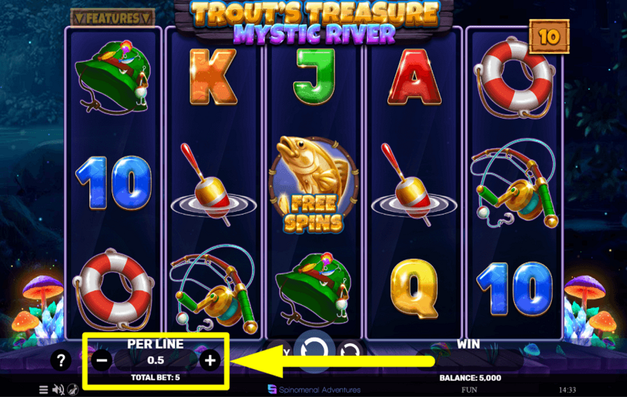 Trouts Treasures Mystic River FAITES VOTRE PARI.