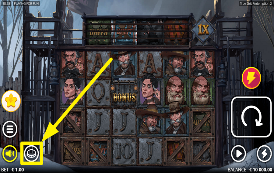 True Grit Redemption 2 ASSIGN A STAKE VALUE.