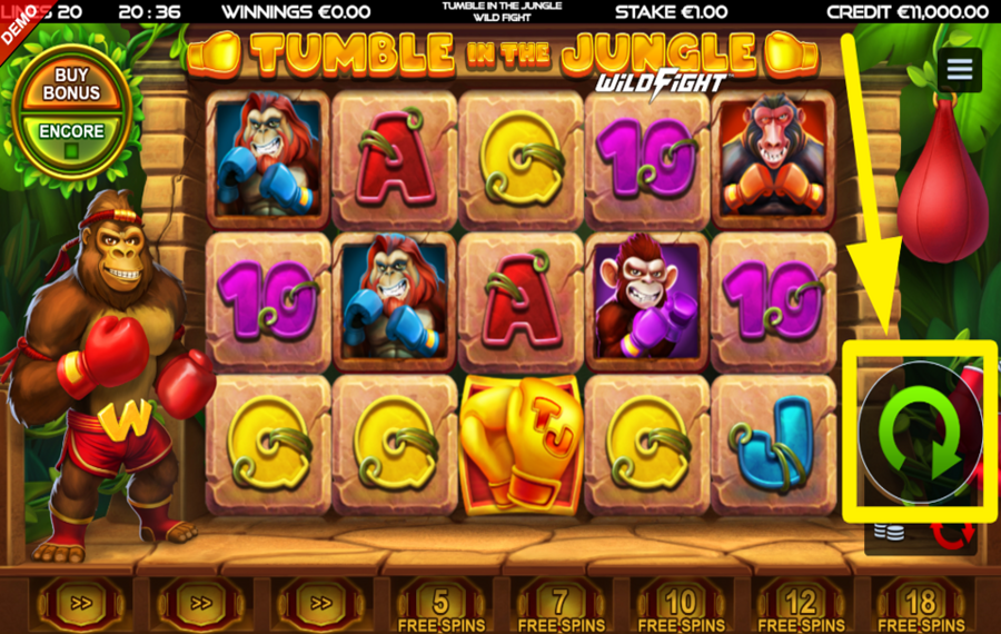 Tumble in the Jungle Wild Fight PARTICIPEZ AU PLAISIR !