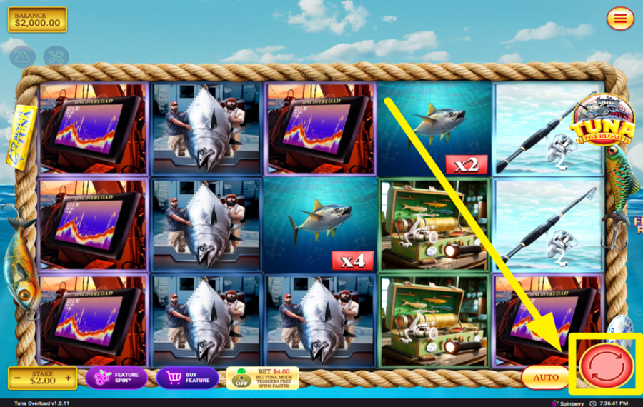 Tuna Overload SPIN TO WIN!