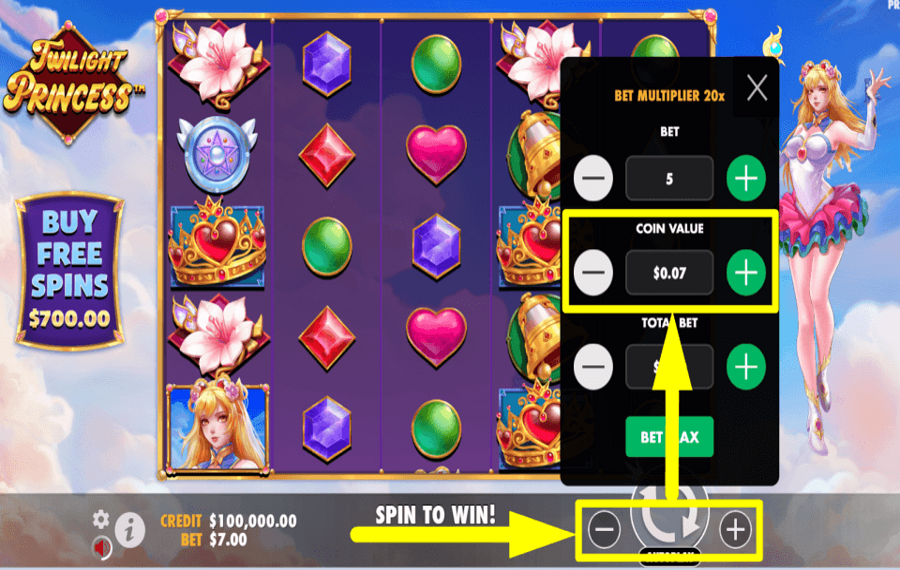 Twilight Princess ASSIGN A COIN VALUE.