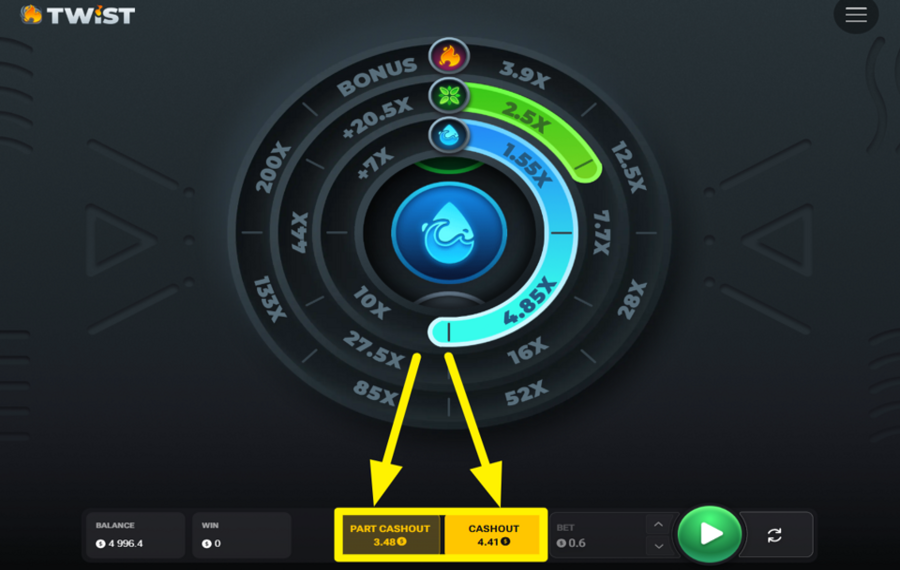 Twist ¡LLÉVATE TUS GANANCIAS!