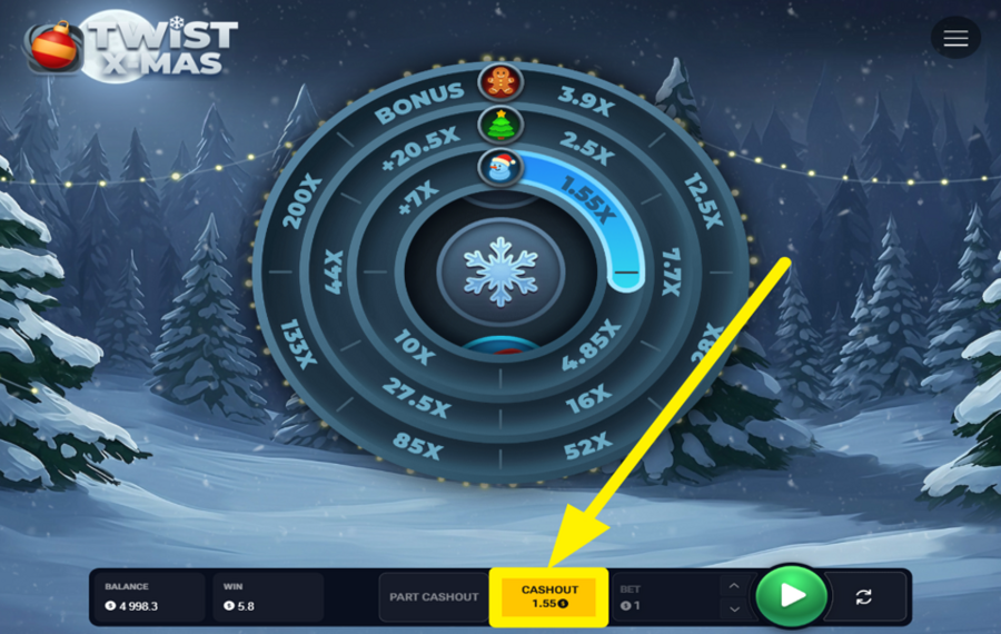 Twist Xmas LOCK IN YOUR WINNINGS.