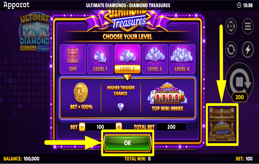 Ultimate Diamonds Diamond Treasures CLAIM THE TREASURE.
