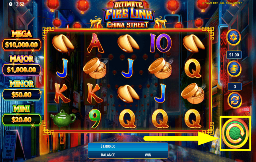 Ultimate Fire Link China Street STARTE DAS SPIEL.