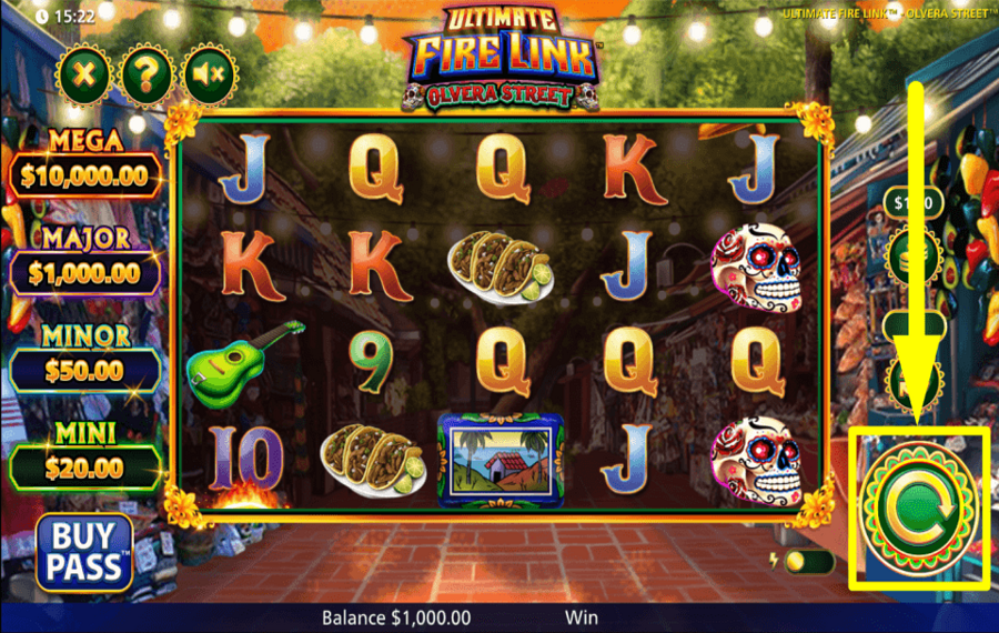 Ultimate Fire Link Olvera Street KLICKEN SIE AUF DREHEN, UM ZU BEGINNEN.